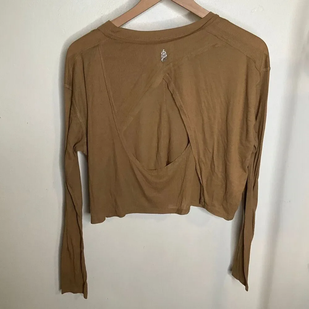 Free People Movement Bistre Long Sleeve Infinite Tee